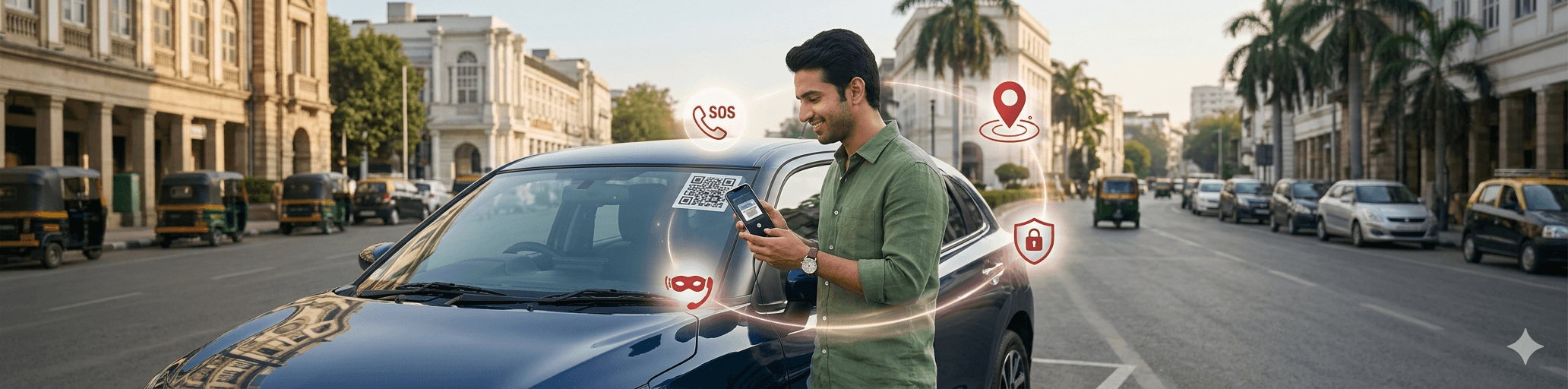 MonarchQR for fleet, family, parking, and emergencies